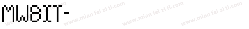 MWBIT字体转换