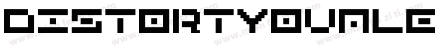 DistortYouALesson-Jx0x字体转换
