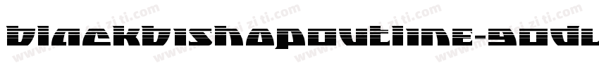 BlackBishopOutline-9ODL字体转换
