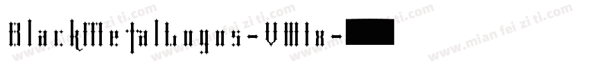 BlackMetalLogos-531x字体转换