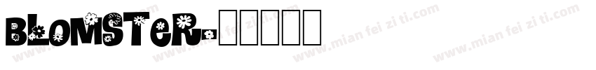 Blomster字体转换