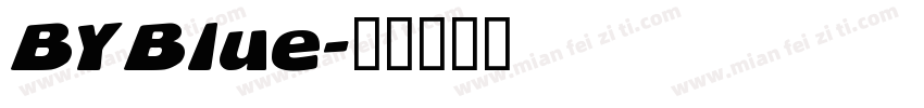 BYBlue字体转换