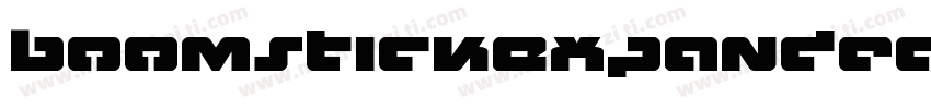 BoomstickExpanded-PwPd字体转换