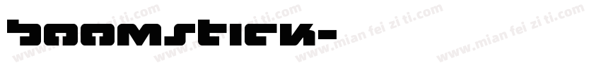 boomstick字体转换