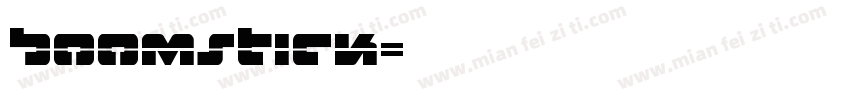 boomstick字体转换