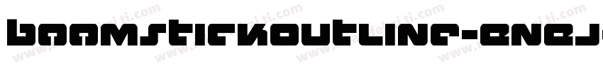 BoomstickOutline-EnEj字体转换