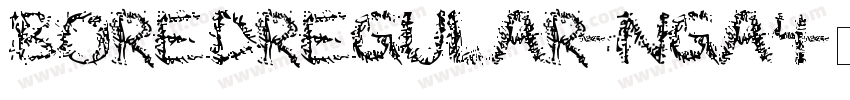 BoredRegular-nga4字体转换