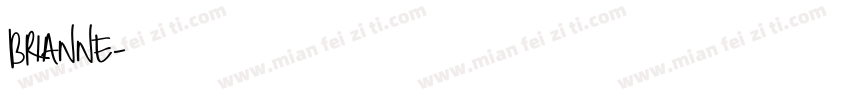 Brianne字体转换