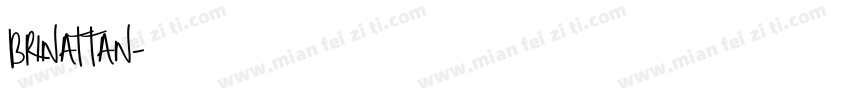 Brinattan字体转换