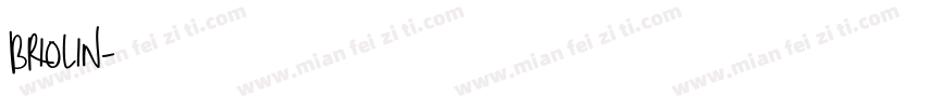 Briolin字体转换
