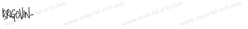 brigovin字体转换