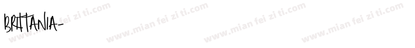 brittania字体转换
