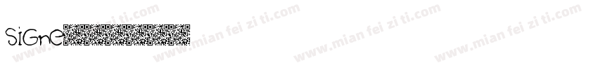 signe字体转换