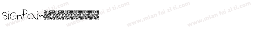signpain字体转换