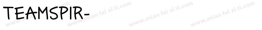 TEAMSPIR字体转换