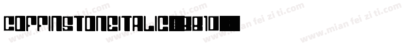 CoffinStoneItalic-7BB1D字体转换