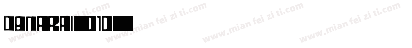 DBNarai-Bo1d字体转换