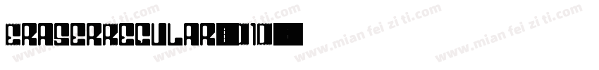 EraserRegular-DO1D字体转换