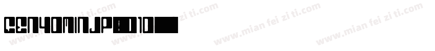 genyominjp-bo1d字体字体转换