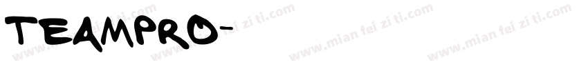 TEAMPRO字体转换