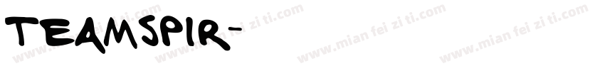 TEAMSPIR字体转换