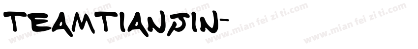 TEAMTIANJIN字体转换