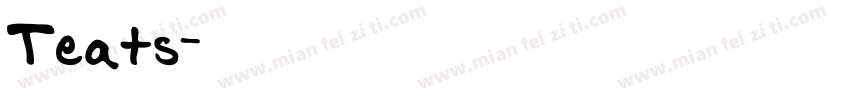 Teats字体转换