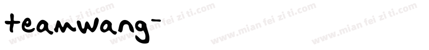 teamwang字体转换