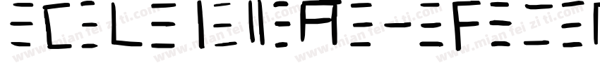 CLAIREFONTAINE-MEDIUM字体转换