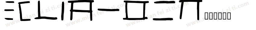 Claredon字体转换