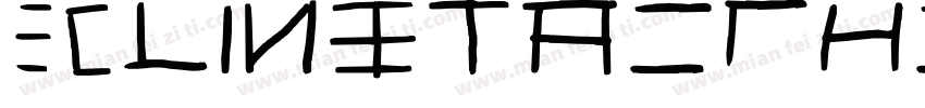 Claustrophont字体转换