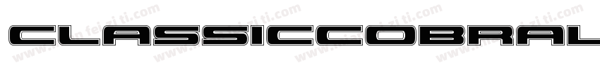ClassicCobraLaser-BJDn字体转换