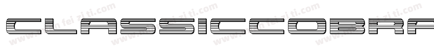 ClassicCobraLaser-BJDn字体转换