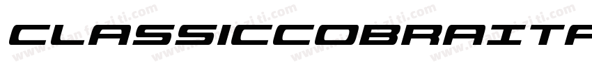 ClassicCobraItalic-Rmre字体转换