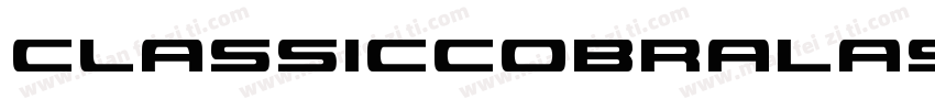 ClassicCobraLaser-BJDn字体转换