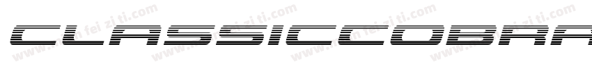 ClassicCobraGradientItalic-l1Aq字体转换