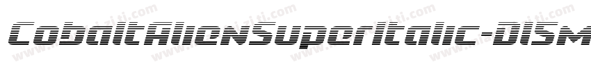 CobaltAlienSuperItalic-Dl5m字体转换