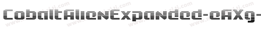 CobaltAlienExpanded-eAXg字体转换