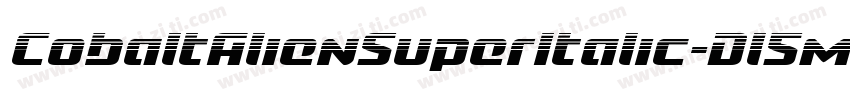 CobaltAlienSuperItalic-Dl5m字体转换