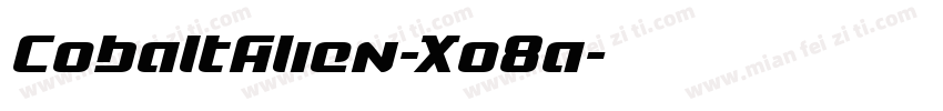 CobaltAlien-Xo8a字体转换