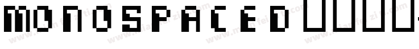 monospaced字体下载字体转换