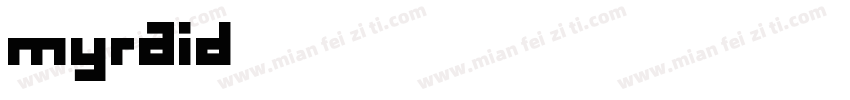 myraid字体转换
