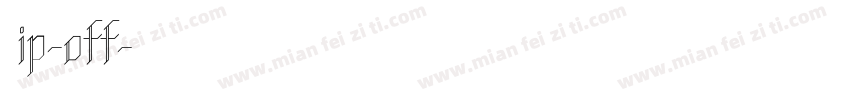 Rip-off字体转换