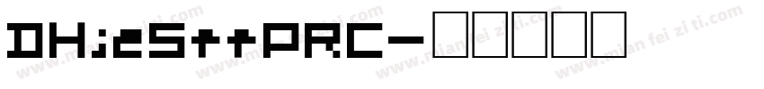 DHieSffPRC字体转换