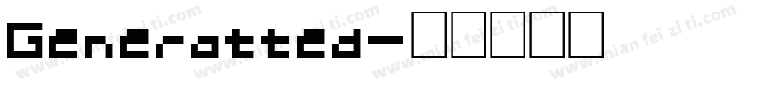 Generatted字体转换