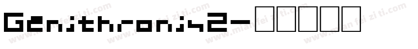 Genithronis2字体转换