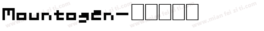 Mountogen字体转换