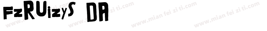 FZRUIZYS_DA字体转换