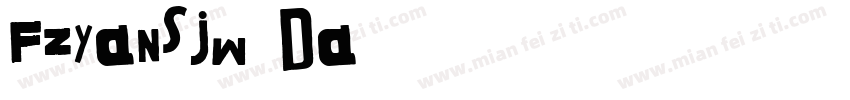 FZYanSJW_Da字体转换