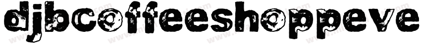 DjbCoffeeShoppeVenti-A1Lm字体转换